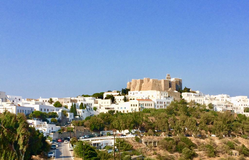 Patmos - Saint John's Monastery and the old city Hora
