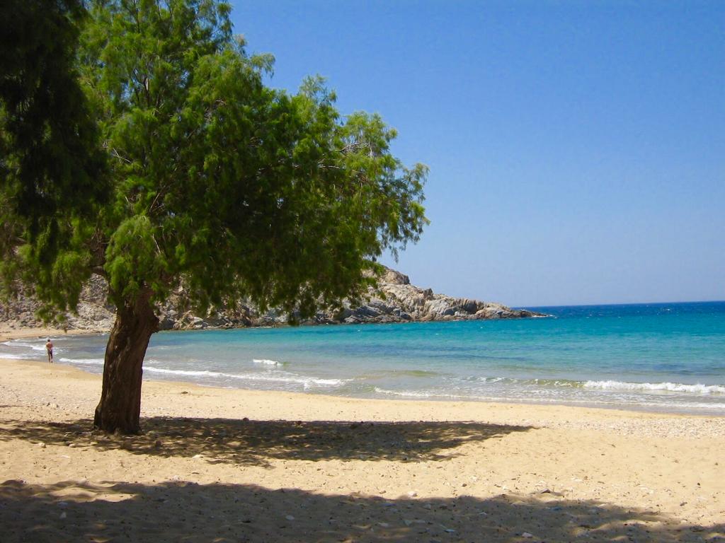 Patmos - White sand beach Psili Ammos